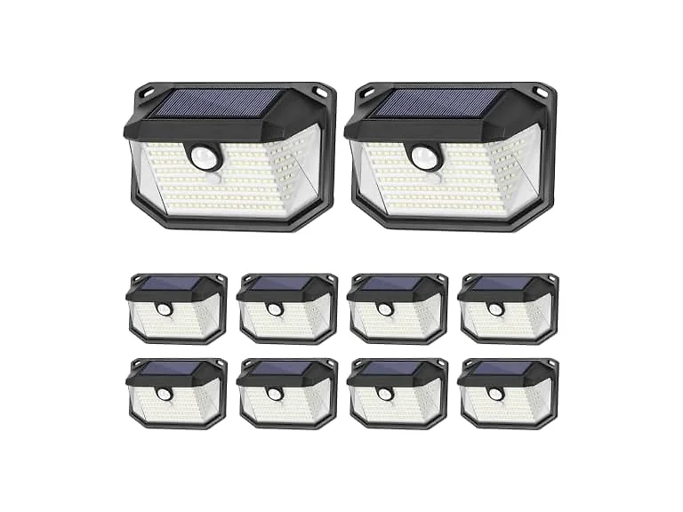 Brightever B0D7VXS5BY 10-Pack Solar Outdoor Lights