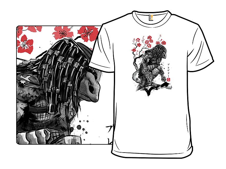 Jungle Hunter sumi-e