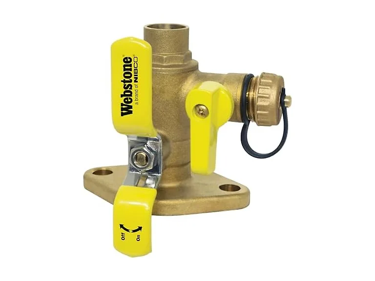 Webstone 3/4 SWT Isolator With DRN FP BR Ball Valve