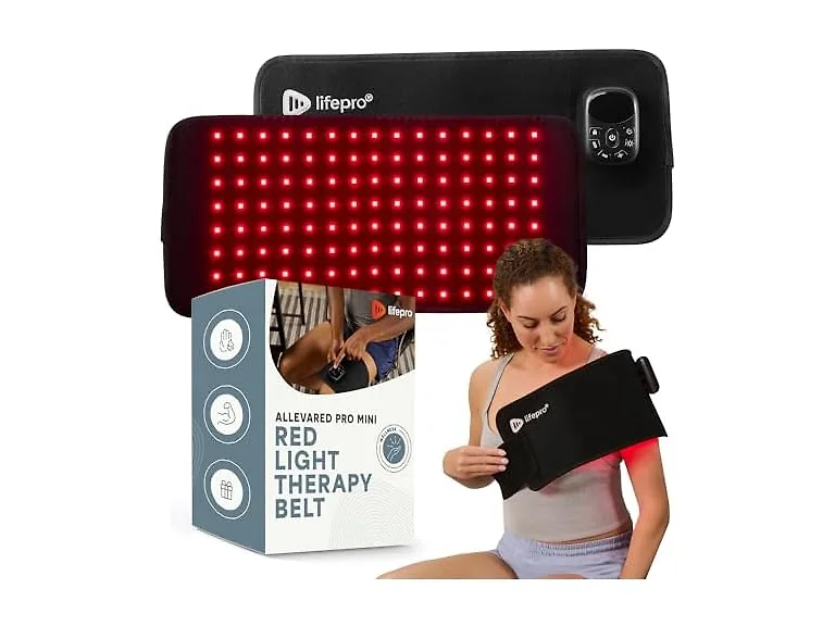 LifePro AllevaRed Pro Mini Red Light Therapy Belt