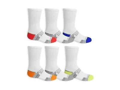 Fruit of the Loom Boys Crew Socks