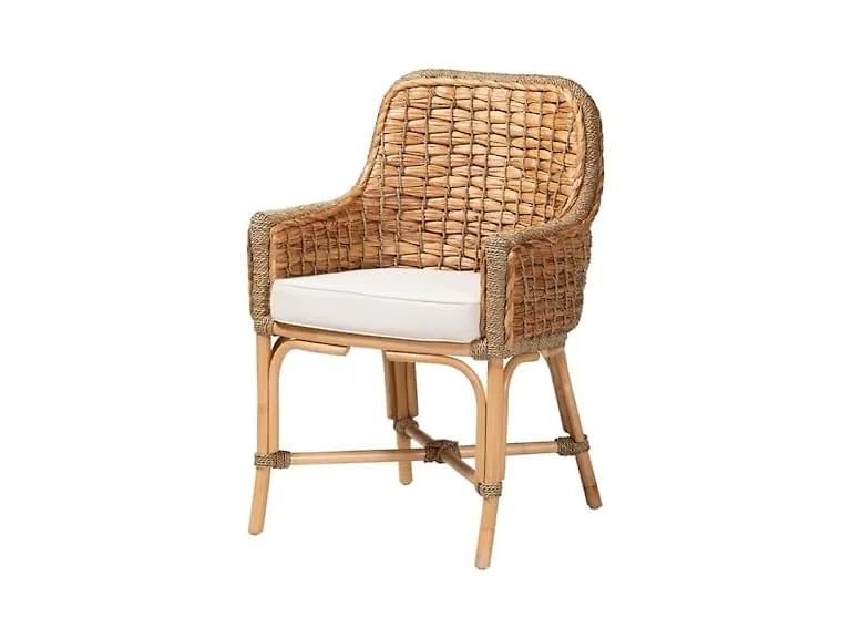 Baxton Studio Kyle Natural Brown Woven 