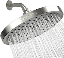 8" Round High Pressure Rain Shower Head