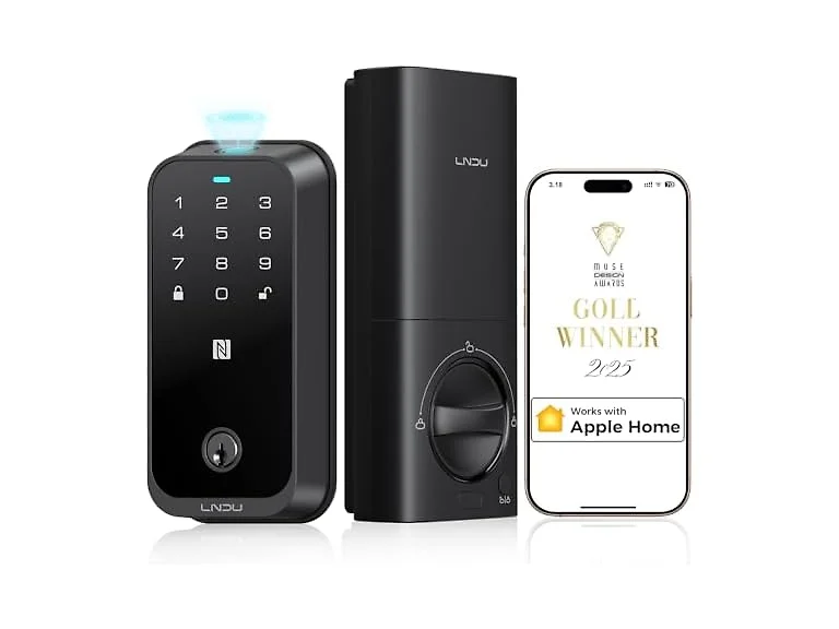 LNDU Fingerprint Keyless Entry Door Lock