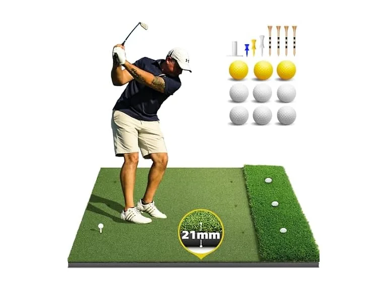 Bltend Elite 5x4ft Dual-Turf Golf Mat