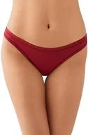 b.tempt'd by Wacoal Women's Future Foundation Thong Panty, 972289, Rhubarb, X-Large