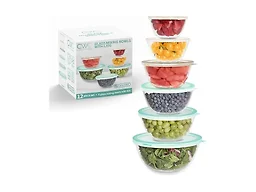 Cook With Color DD-CHN-YGSAL12 MIN 12-Piece Gl