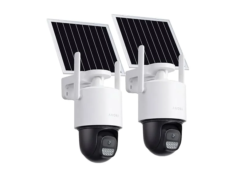 Anona Solar Security Camera 2Pk