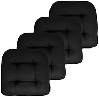 Sweet Home Collection SHC-PATIO-BLK-4PK 4-Pack Rever