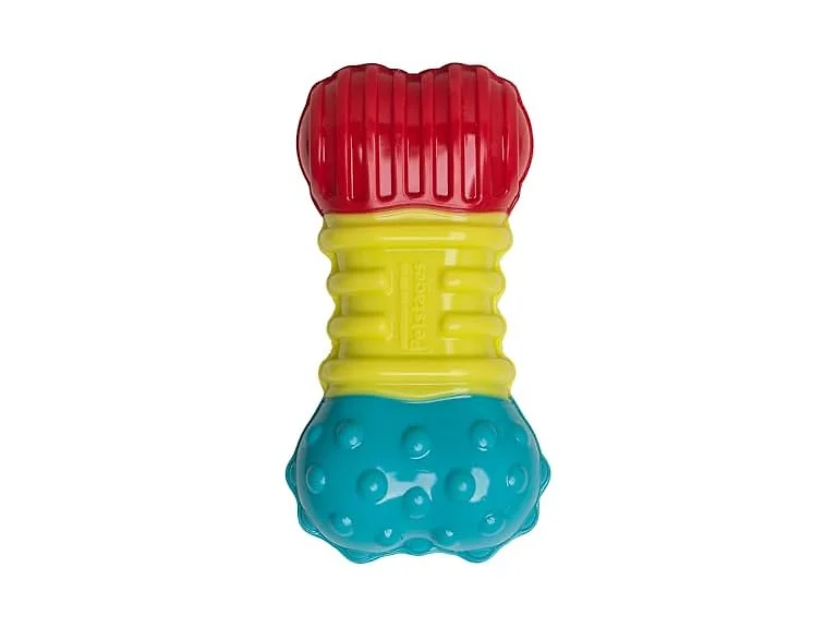 Petstages Multi-Squeak Bone Dog Chew Toy, Mu