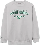 JanSport NCAA Officially Licensed Rival Crew Sweatshirt, Long Sleeve Graphic Pullover for Men & Women, Cotton-Polyester Blend Featuring Collegiate Design & Easy-On Style for Game Days, or Travel