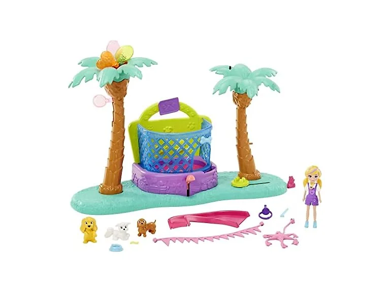 Polly Pocket Playset, Bounce & Bark Puppy Park