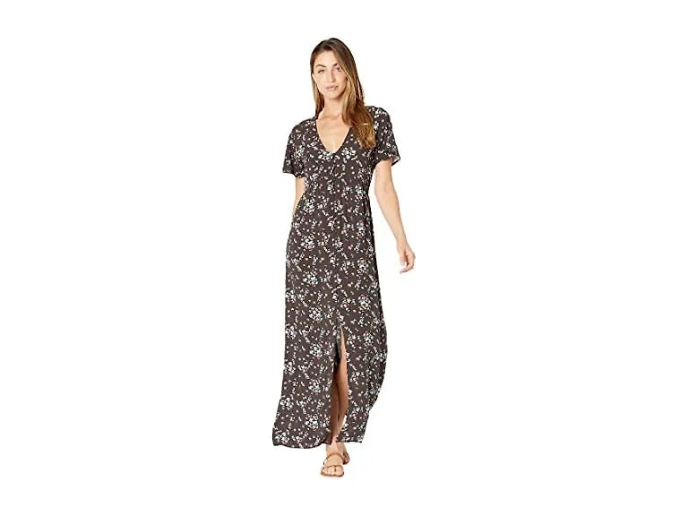 Hurley Women (S) Button-up Maxi Dress