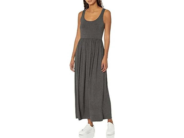 Amazon Women (XXL) Tank Dress_dnu Charcoal Heather
