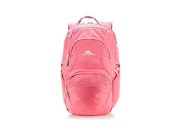 High Sierra Swoop Backpack, Travel, or Work Bookbag with tablet sleeve, One Size, THRIFT PINK