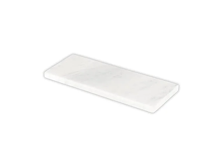 Table Sugar Marble Serving Board, Small, White