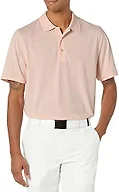 Amazon Essentials Men's Regular-Fit Quick-Dry Golf Polo Shirt - Discontinued Colors, Light Pink, X-Large