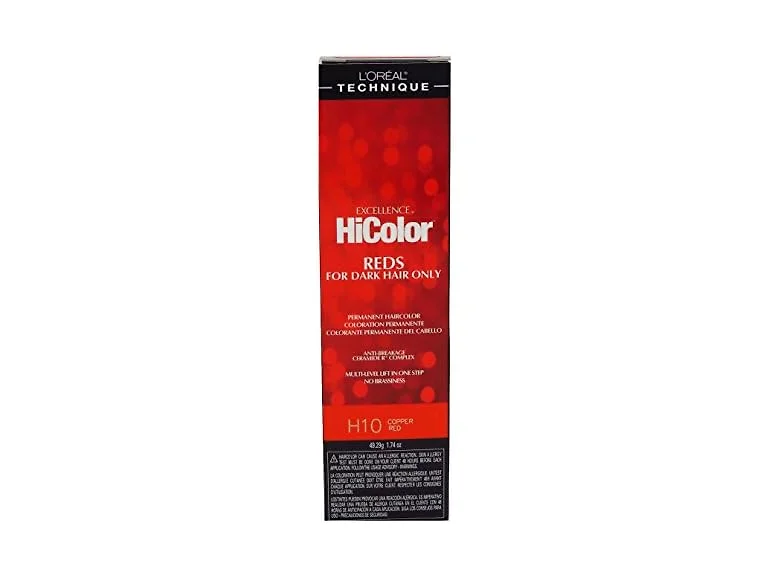 Loreal Excellence Hicolor H10 Tube