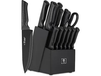 15-Piece Kitchen Knife Set w/ Block