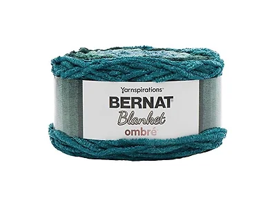 Bernat Blanket Yarn, Ocean Teal Ombre