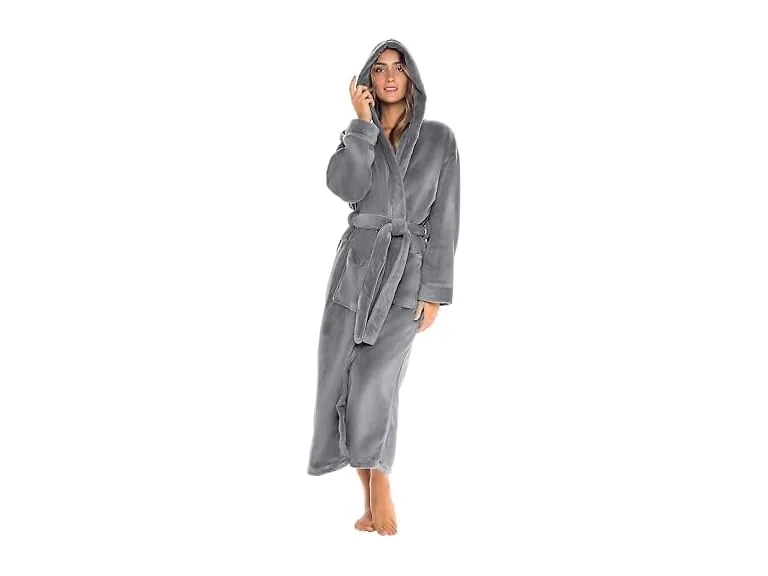 Alexander Del Rossa Women (XL) Plush Fleece Robe