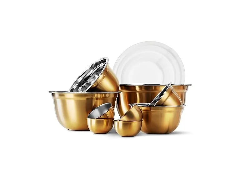 COOK WITH COLOR 18Pc Mixing Bowl Set