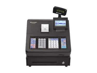 SHARP XEA207 Menu Cash Register Black (Open Box)