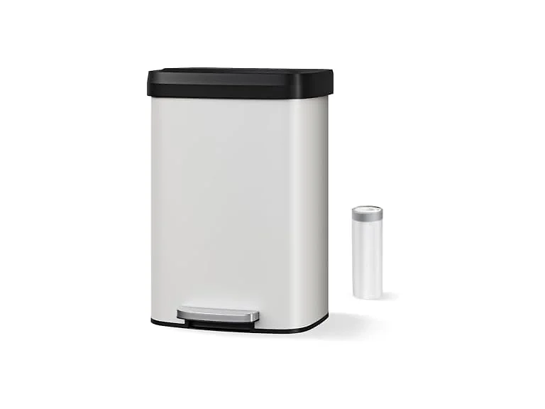 PrecisionAuto 13.2 Gal Step Can White