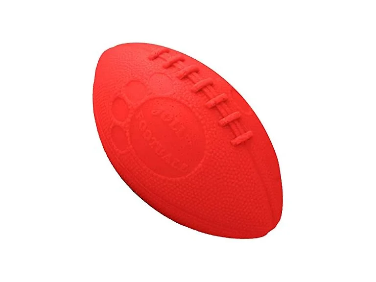 Jolly Pets Football Dog Toy, 8 Inches, Orange