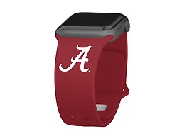NCAA Alabama Crimson Tide 42/44/45/46/49mm Apple Band - Crimson