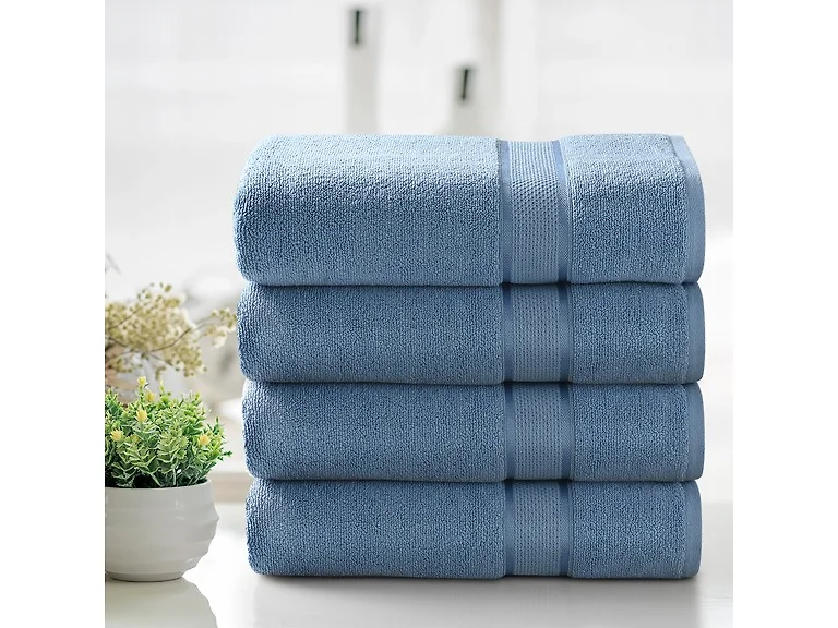 Kathy Ireland 4 Pc Plush Bath Sheets