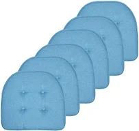 Sweet Home Collection SHC-UPAD-6PK-TURQ 6-Pack Solid
