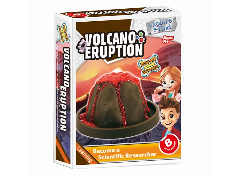 DIY Educational Volcano Science Kit