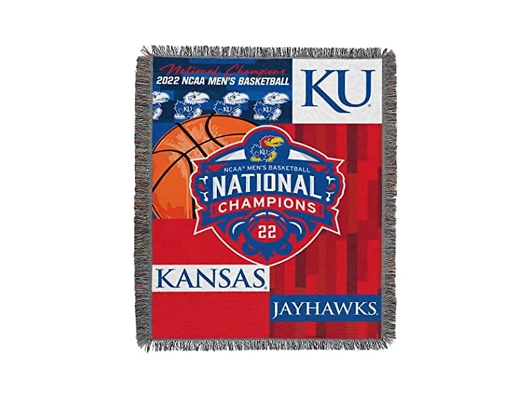 Kansas Jayhawks NCAA Champions Tapestry