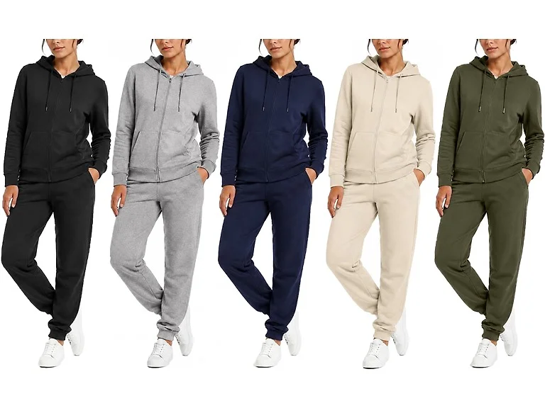 Womens F/T Hoodie & Jogger Set