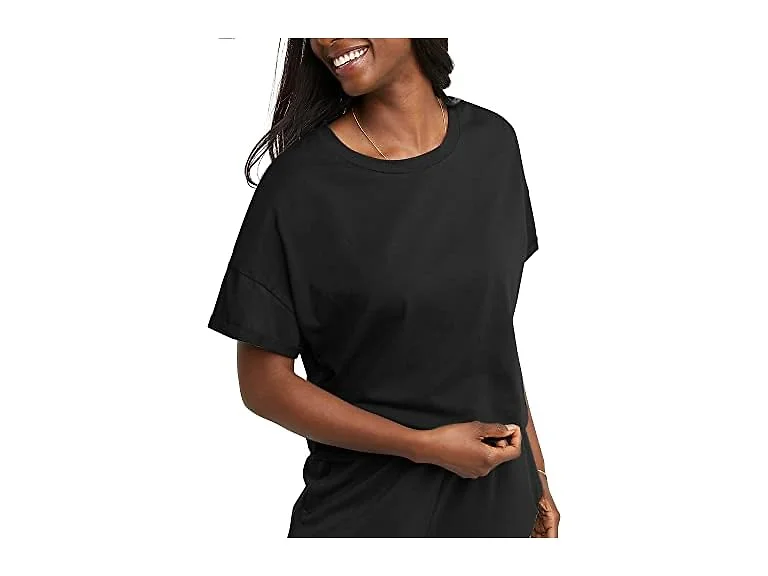 Hanes Women (XXL) Originals Boxy Cropped T-shirt