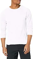 Kanu Surf Men's Long-sleeve Rashguard, White, Small