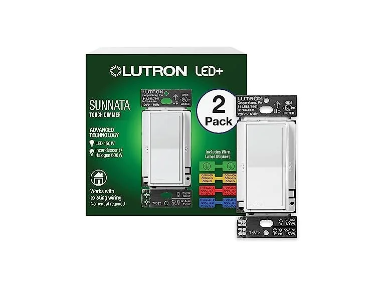 Lutron Sunnata Touch Dimmer Switch