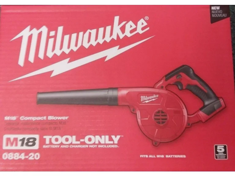 Milwaukee 0884-20 M18 18V Compact Blower