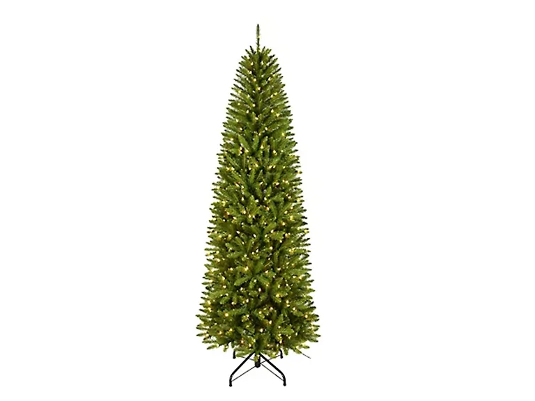 Santa's Workshop 7.5' Pre-Lit PVC Slim Tree 1188 Tips