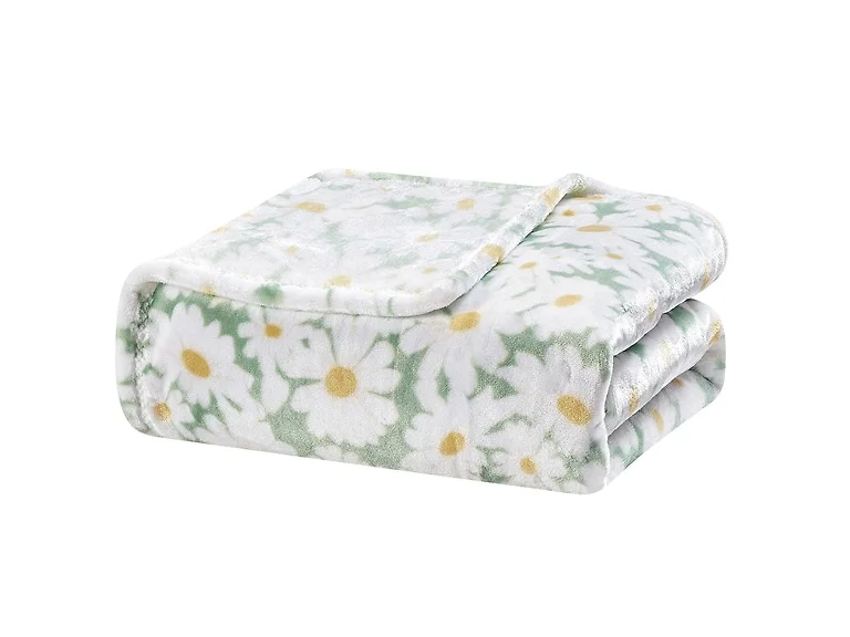 Luxury Home Delightful Daisies Throw Blanket