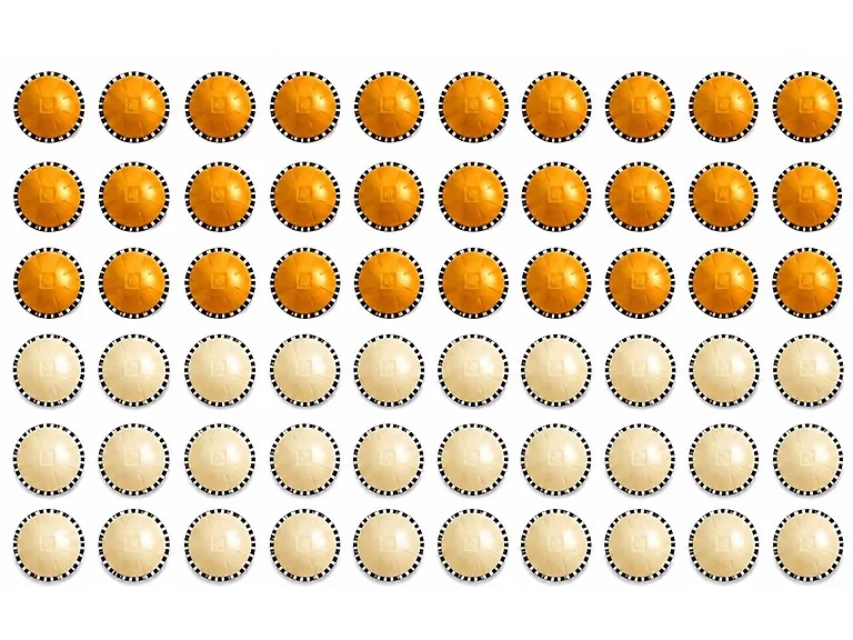 60Ct Nespresso Vertuo | Golden Caramel and Sweet Vanilla