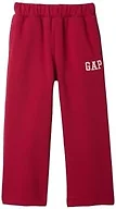 GAP Baby-Girls Logo Fleece Wide Leg Pant, Sled, 12-18 Months