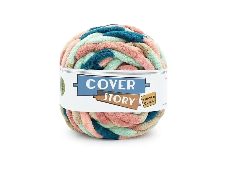 Lion Brand Yarn Cover Story Mountain Dawn, 1 Pack