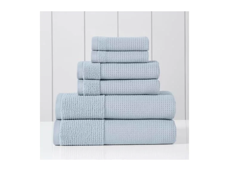Modern Threads Waffle-Rib 6-Piece Towel Set
