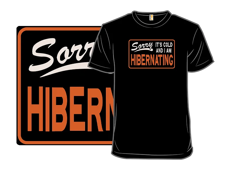 Sorry I'm Hibernating