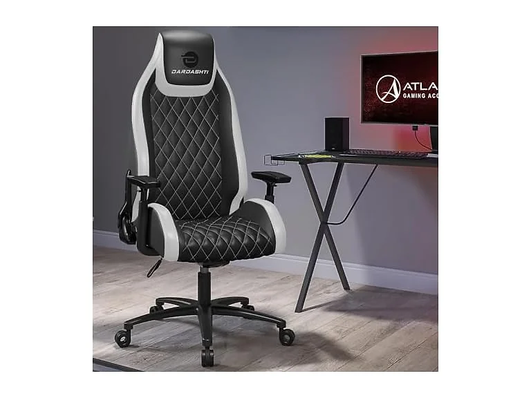 Atlantic Gaming Chair, White
