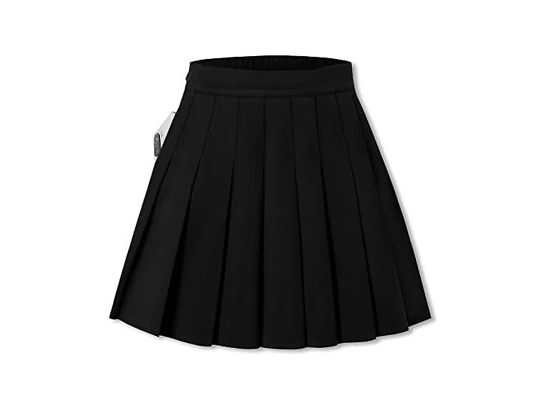 Sangtree Women (M) Woolen Pleated Mini Skirt