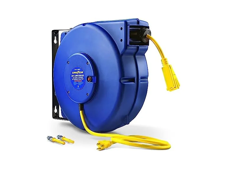 Goodyear Extension Cord Reel 12AWG x 65'