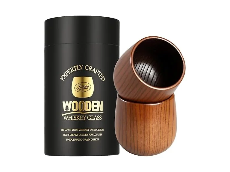 Whiskey Glasses Wooden Whiskey Glass